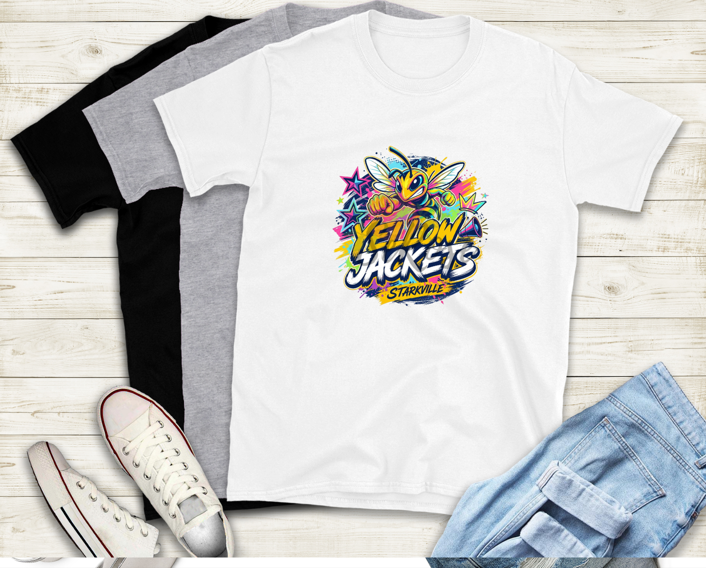 Colorful Jacket T-Shirt