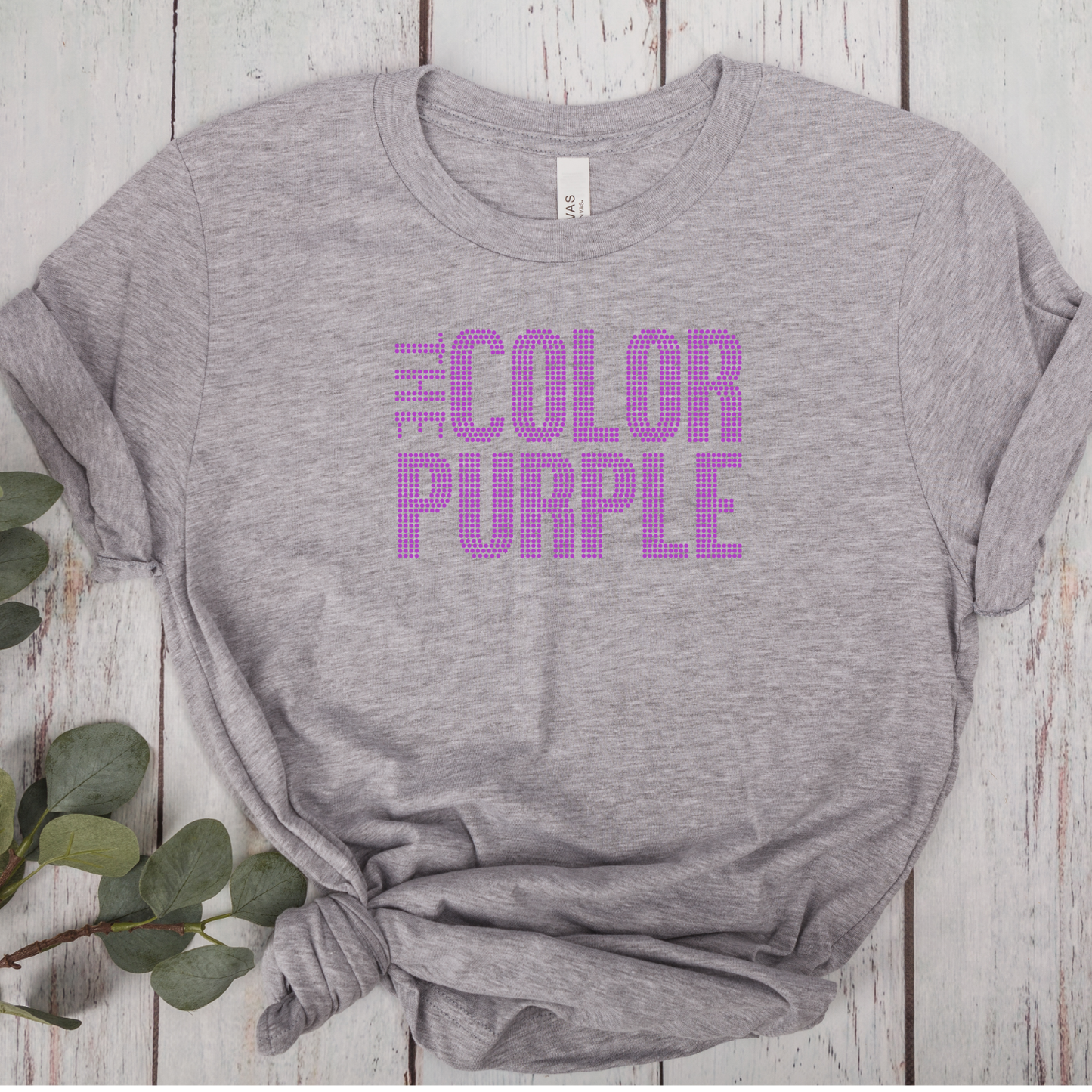 The Color Purple Rhinestone T-Shirt